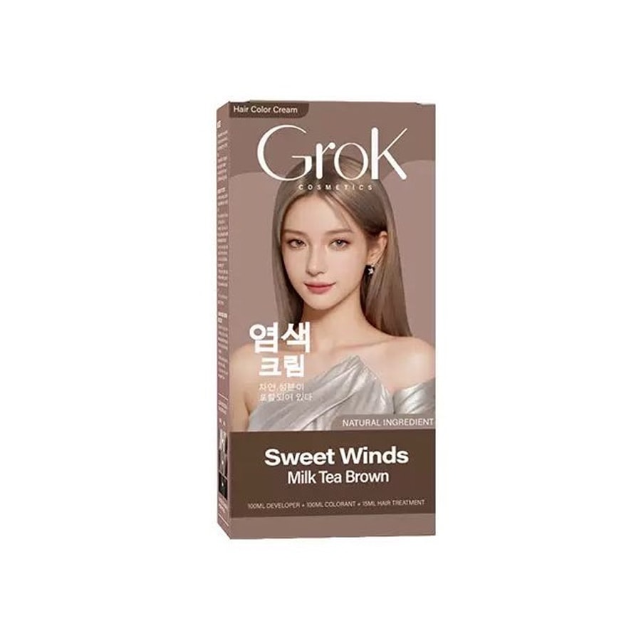 GroK Sweet Winds Milk Tea Brown GK-15 крем-краска 215 мл.